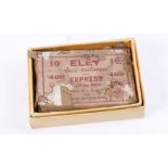 S1 10 x .400 Eley Nitro Express rifle cartridges in original packet (a/f)