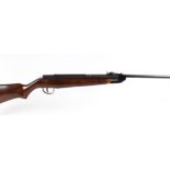 .22 Webley Falcon break barrel air rifle c.1960-70, open sights, no. 1595