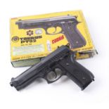 9mm Taurus KWC BB air pistol in original box, no. 90613208