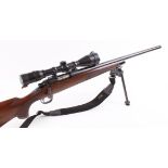 S1 .243 (win) Remington Model 700 bolt action stalking rifle, 25 ins heavy barrel, internal