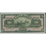 Costa Rica, Banco de Costa Rica, 20 pesos, remainder, 1899, serial number 27532, (Pick S165r),