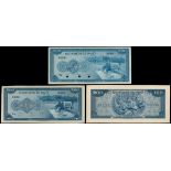 Cambodia, group of 100 riels poofs, (Pick 13p and 13s),