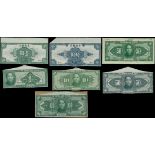 Central Bank of China, a group of die proofs from the 1928 issue consisting of: (Pick 195pr, 19...