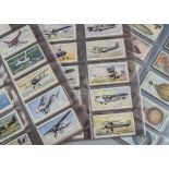 Cigarette Cards, Aviation, Wills set Aviation, also includes Players sets to name, Aeroplanes (