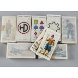 Cigarette Cards, Military & Naval, a collection of sets to include Wills sets Signalling Series,