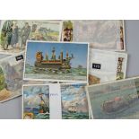Liebig Cards, Transport, One Hundred Years of Travelling (F803), Automobiles (F880), Coaches and