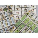 Cigarette Cards, Players, a mixture of sets to include Shakespearean Series, Derby & Grand