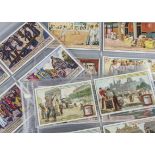 Liebig Cards, Mixture, eleven sets, to include King Albert of Belgium (S1342), Processions and