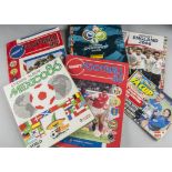 Collection of Stickers, ten albums Panini Football 1984/85/86/87/88, Mexico 86, Soccer 82 England