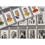 Cigarette Cards, Football, two sets Carreras Footballers (large title set of 75) together with