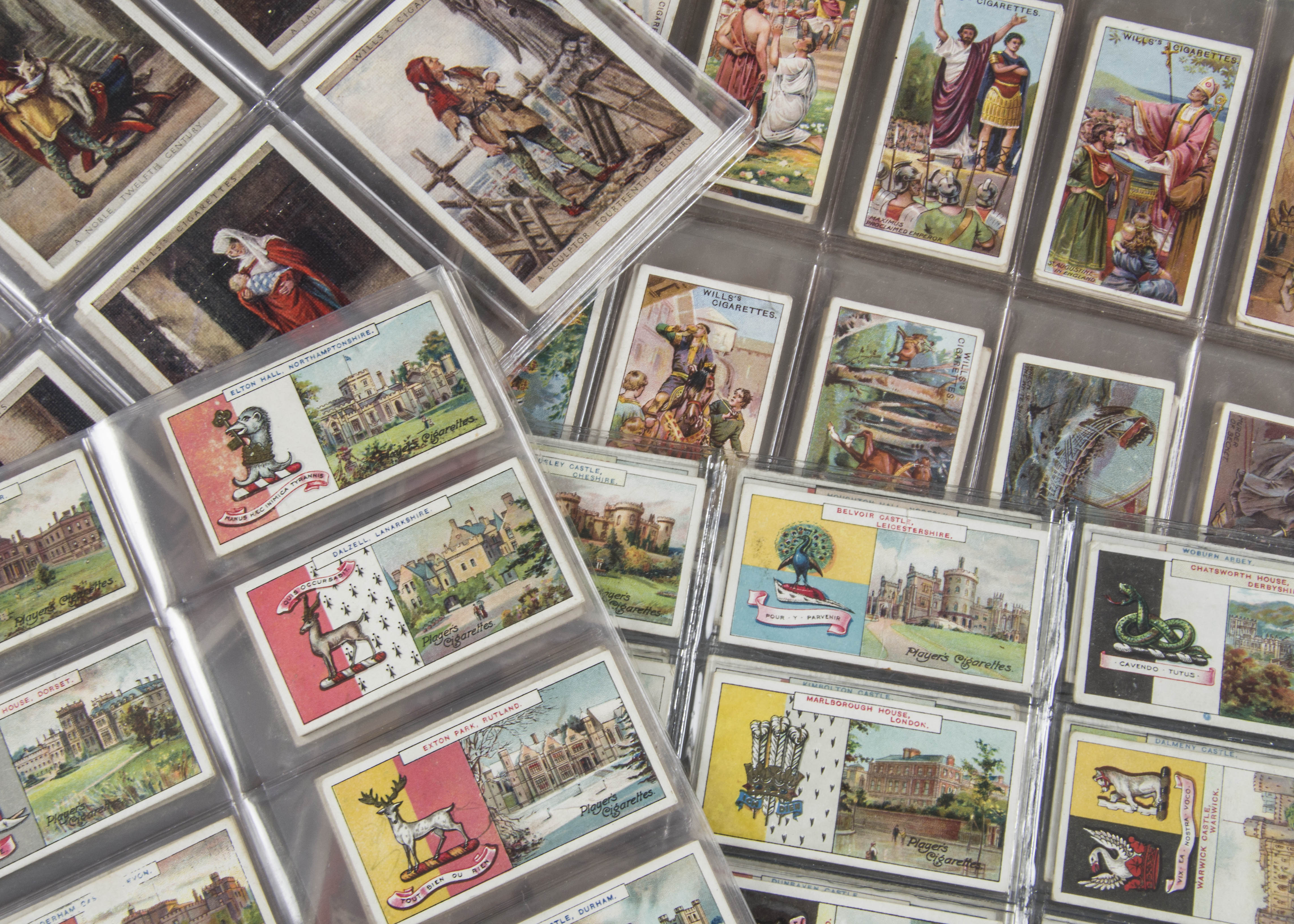 Cigarette Cards, Historic, Wills sets to include Historic Events, Homeland Events, English Period
