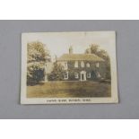 Postcard, a interesting photographic postcard of "Easton Glebe", Dunmow, Essex, the one time house