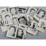 Trade Cards, Football, A & BC Gum, Footballers (orignal in pairs 1-110) now separated, 64 individual