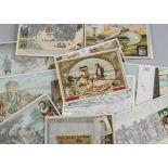 Liebig Cards, Mixture, Uses of Bells (F1013), The Dardanelles (F1030), Amateur Dramatics (F1114),