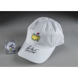 Ben Crenshaw, Master's cap 2016 signed by Ben Crenshaw with the inscription of winner 1984 &1995