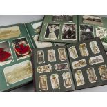 Postcards, a good selection of approx 550 Edwardian cards in three vintage albums including, RP's