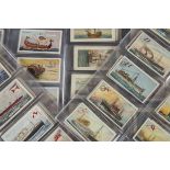 Cigarette Cards, Ships, a selection of sets to include Sarony Ships of All Ages, Phillips