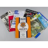 Football Programmes, approximately three hundred from a variety of clubs including Cambridge, Leeds,