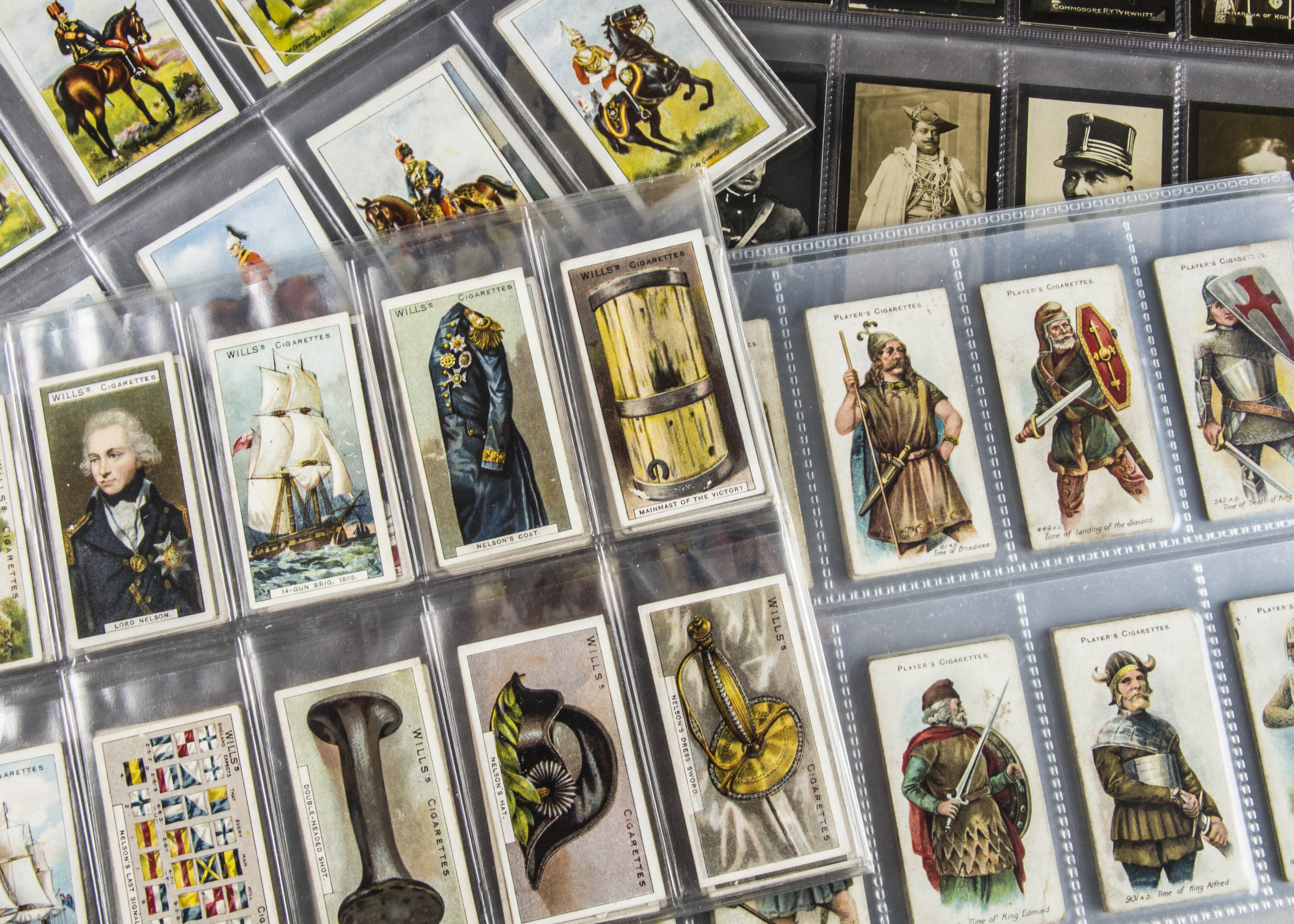 Cigarette Cards, Military, a small collection to include Illingworths Cavalry, Ogdens Orders of