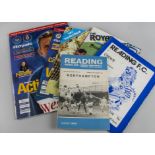 Reading FC, two hundred and fifty plus programmes 1967-2008 good condition