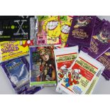 Trade Cards, Mixture, in original sealed packets numerous sets to include Fleer 1995 Real
