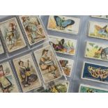 Cigarette Cards, Beauties, Bakers Beauties of All Nations (A. Baker) (fair/gd) together with BAT