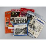 Arsenal/Chelsea, nearly three hundred Arsenal programmes and nearly two hundred Chelsea programmes