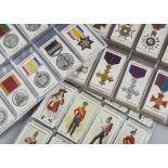 Cigarette Cards, Military, Players sets, Regimental Uniforms A Series (Blue back) and 2nd Series (