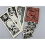 Trade Cards, Football, Topical Times, Miniature Panel Portraits in Album (part set 17/24) together