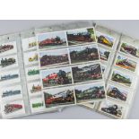 Trade Cards, Trains and Trams, a collection of sets to include Miranda 150 Years of Locomotives,