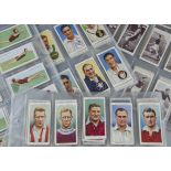 Cigarette Cards, Sports, a selection of sports represented by sets, Ogdens How to Swim, Wills