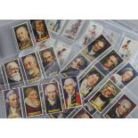 Cigarette Cards, Military, a vast collection of loose sets all Military related, Manufacturers to