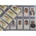 Cigarette Cards, Re-prints, two reprinted sets, Copes Golfers and Will's Cricketers (gd/vg)(2)