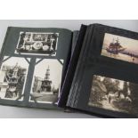 Postcards, a varied collection of approx 900 Edwardian cards in seven modern albums inc, Ancient