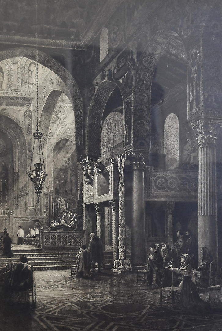 A set of four A H Haig etchings, of continental cathedrals, two of interior scenes, one of the - Image 3 of 4