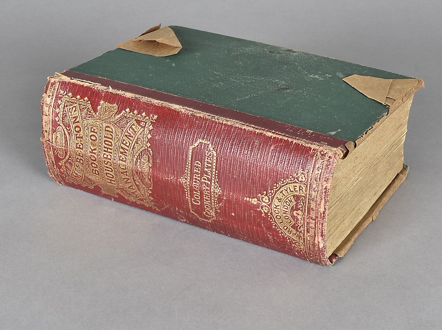 A Mrs Beetons book of Household Management, personally inscribed To Miss Poole, and dated 18th/4