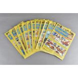 A collection of Playhour magazines, circa 1970s together with Whizzer and Chips, Dandy, Jinty and