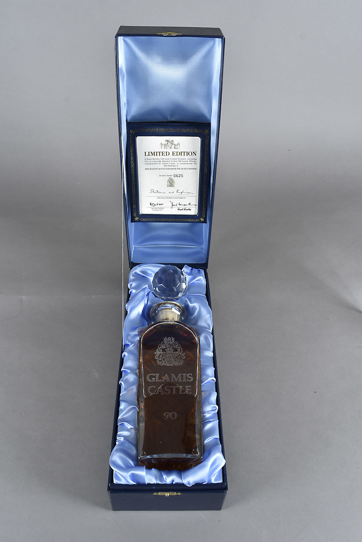 A limited edition Royal Brierly lead crystal decanter, containing a speciality blended 25 year old - Image 2 of 2