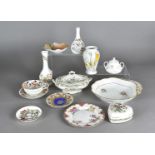 A collection of miscellaneous 19th Century and later ceramics, including a Spode serving dish No