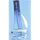Duncan MacGregor, limited edition print, a glazed box canvas, Flying Sails, 23/95, signed lower