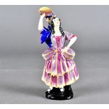 A Royal Doulton figurine, Elsie Maynard HN 639, 17.5 cm high