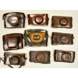 Leica Rangefinder Leather Cases, for M series Cameras and screw-lens models (9)