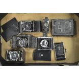 Folding Cameras, including Ernemann VII, Ensign Ensignette, Selfix 1620 and more