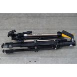 Slik Shogun Tripod, model no. 4966 together with a Slik AF2100 head attachment together with a