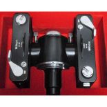 Twin Camera Attachment for Microscope, Nikon M-35 model in original maker's case