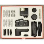 Pentax auto 110 SLR System Presentation Set, a full outfit, seemingly unused and in maker's