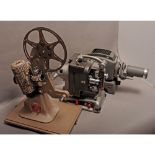 8mm Film Projectors, Gaumont model 606 together with spare lens, film spool, 500W Atlas projector