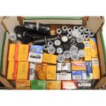 A Selection of Film Stock, Kodak, Fuji, Konica and Ilford Super 8, 35mm, 120 and 110 formats