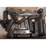 A Collection of SLR Motor Winders, various manufacturers including Canon, Contax, Nikon and Minolta