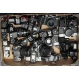 35mm SLR Cameras, manufacturers including Canon, Olympus, Praktica, Pentax and more.